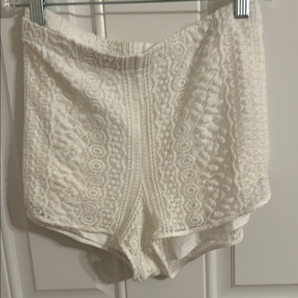 Elegant Lace Women's Sleep Shorts, Great For The Beach!